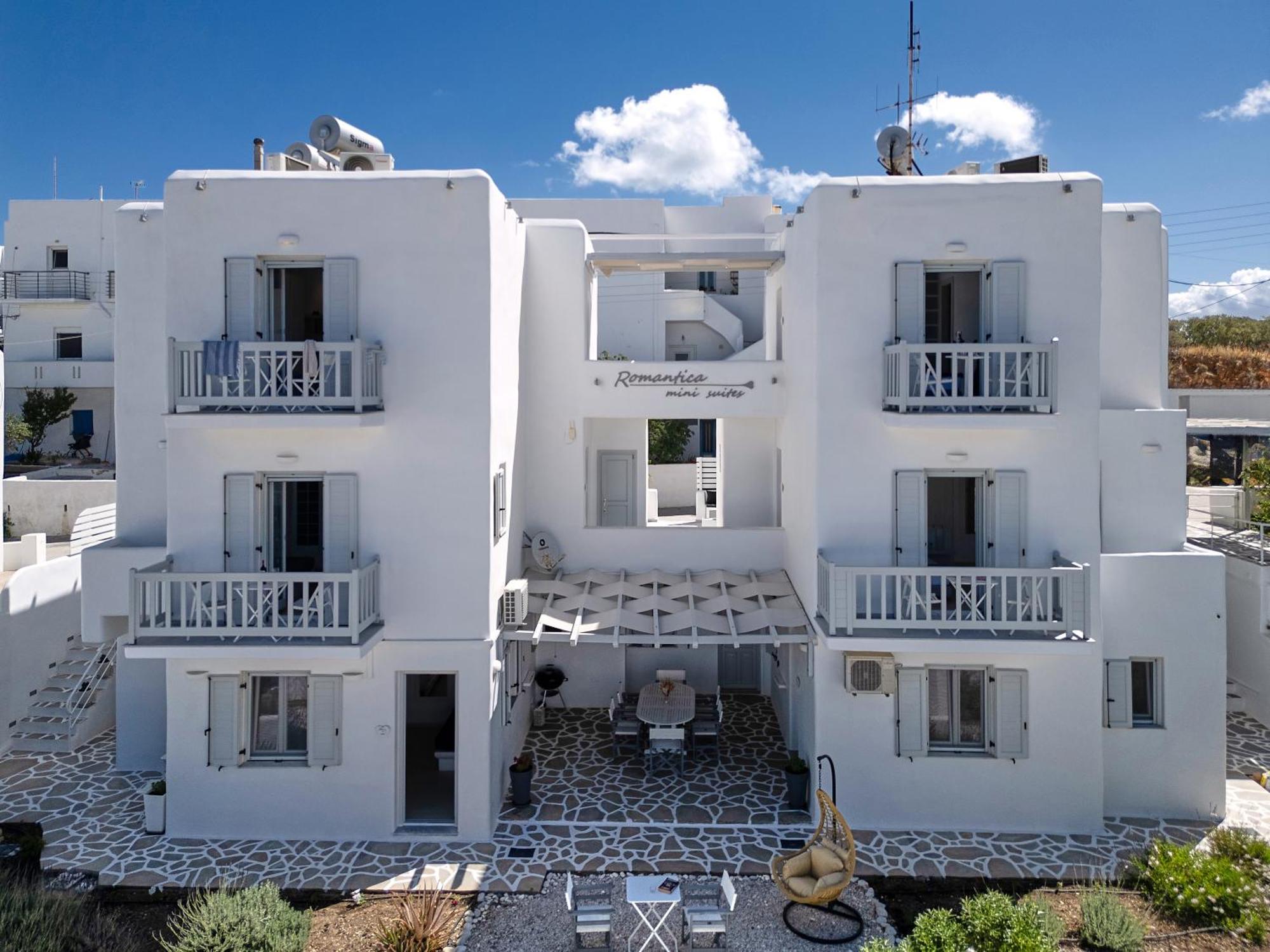 Romantica Suites Nausa Zewnętrze zdjęcie
